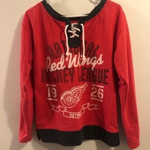 Red Wings Oversized sweater